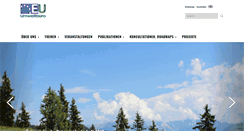 Desktop Screenshot of eu-umweltbuero.at